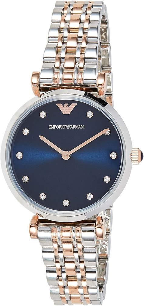 Amazon.com: Emporio Armani Women's Stainless Steel Watch .